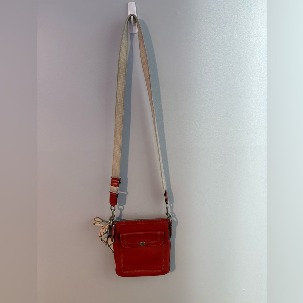 Coach • Pebbled Crossbody Bag - Picture 10 of 12